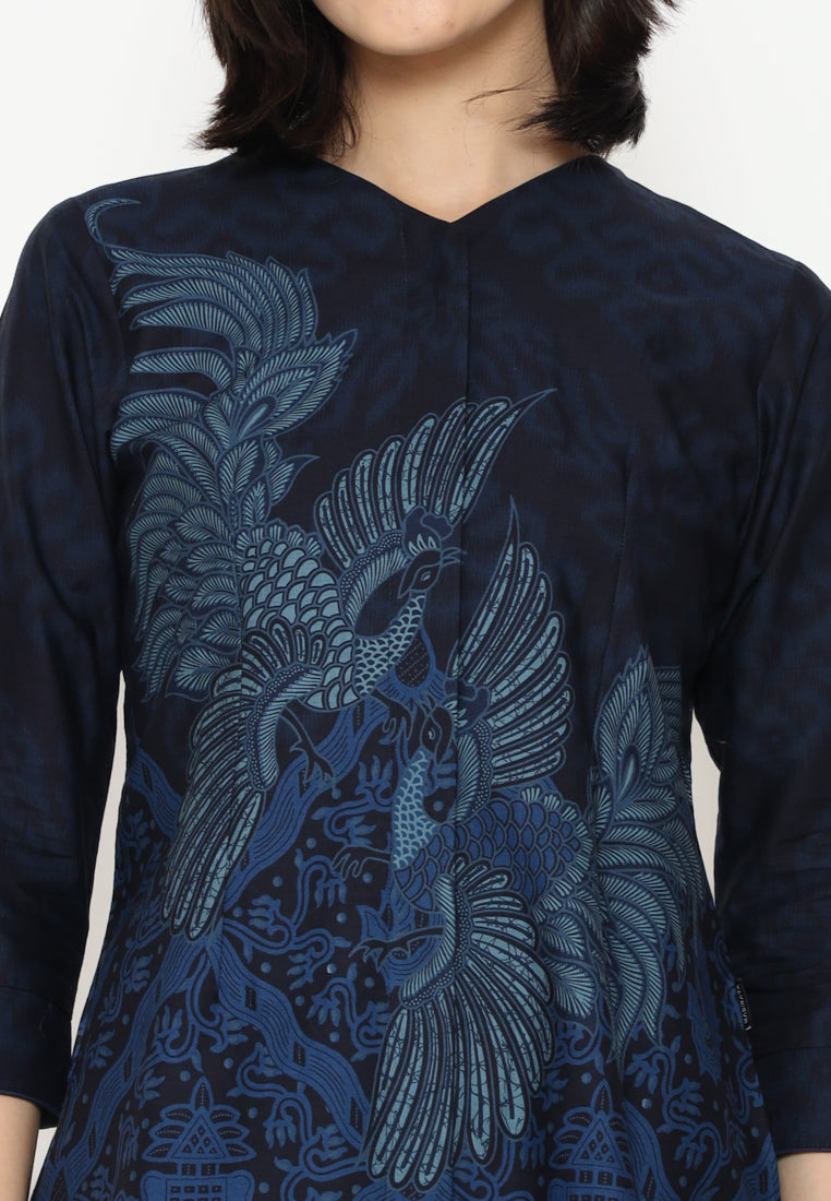 Hadinata Batik Wanita Superfine Blouse Salma Sidharta