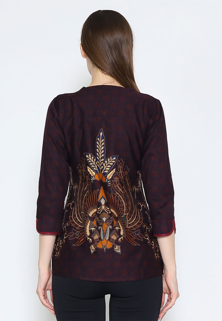 Hadinata Batik Wanita Superfine Blouse Venus Varen