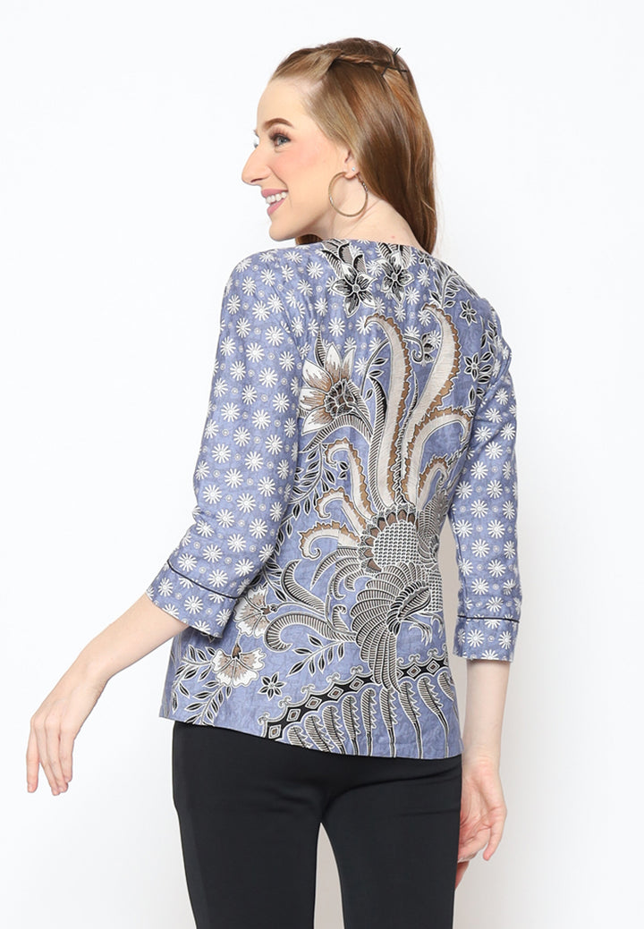 Hadinata Batik Wanita Blouse Gempita Gibran