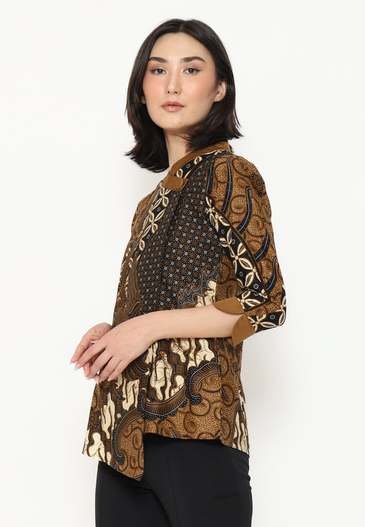 Hadinata Batik Wanita Blouse Maharani Manggala