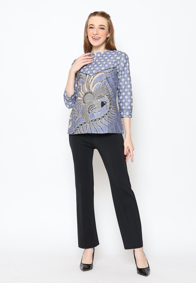Hadinata Batik Wanita Blouse Gempita Gibran