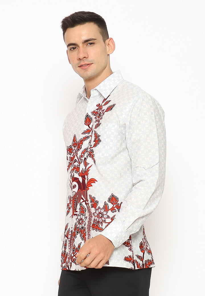 Hadinata Batik Pria Kemeja Panjang Furing Vincent