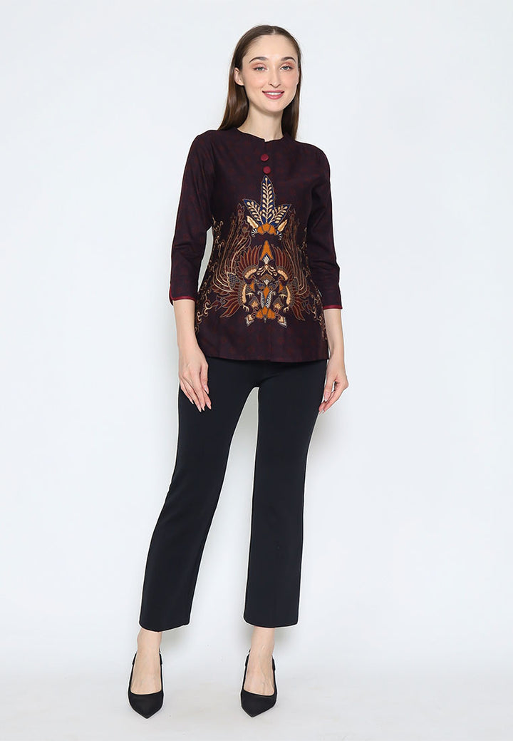Hadinata Batik Wanita Superfine Blouse Venus Varen