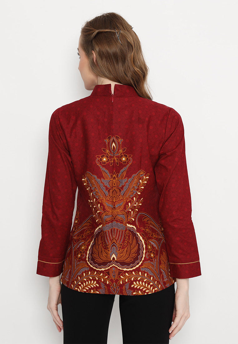 Hadinata Batik Wanita Blouse Laila Lateef