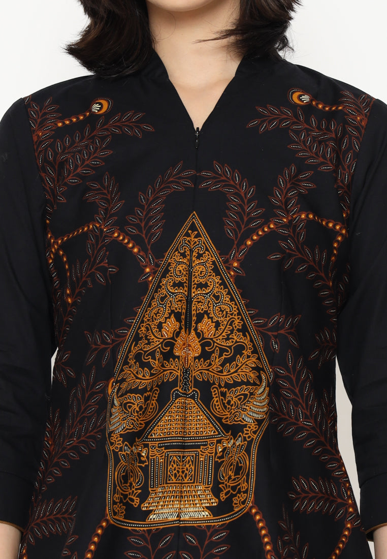 Hadinata Batik Wanita Superfine Blouse Humaira Hirawan