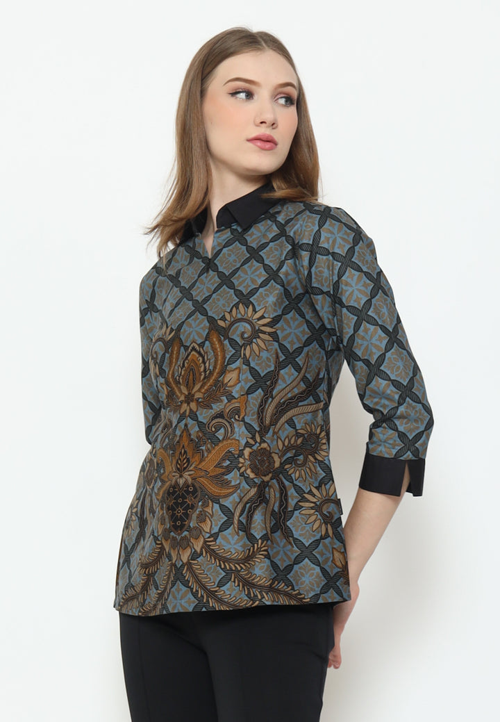 Hadinata Batik Wanita Blouse Nareswari Narendra