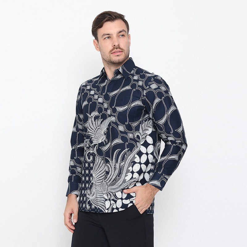 Hadinata Batik Pria Kemeja Panjang Rama Shinta