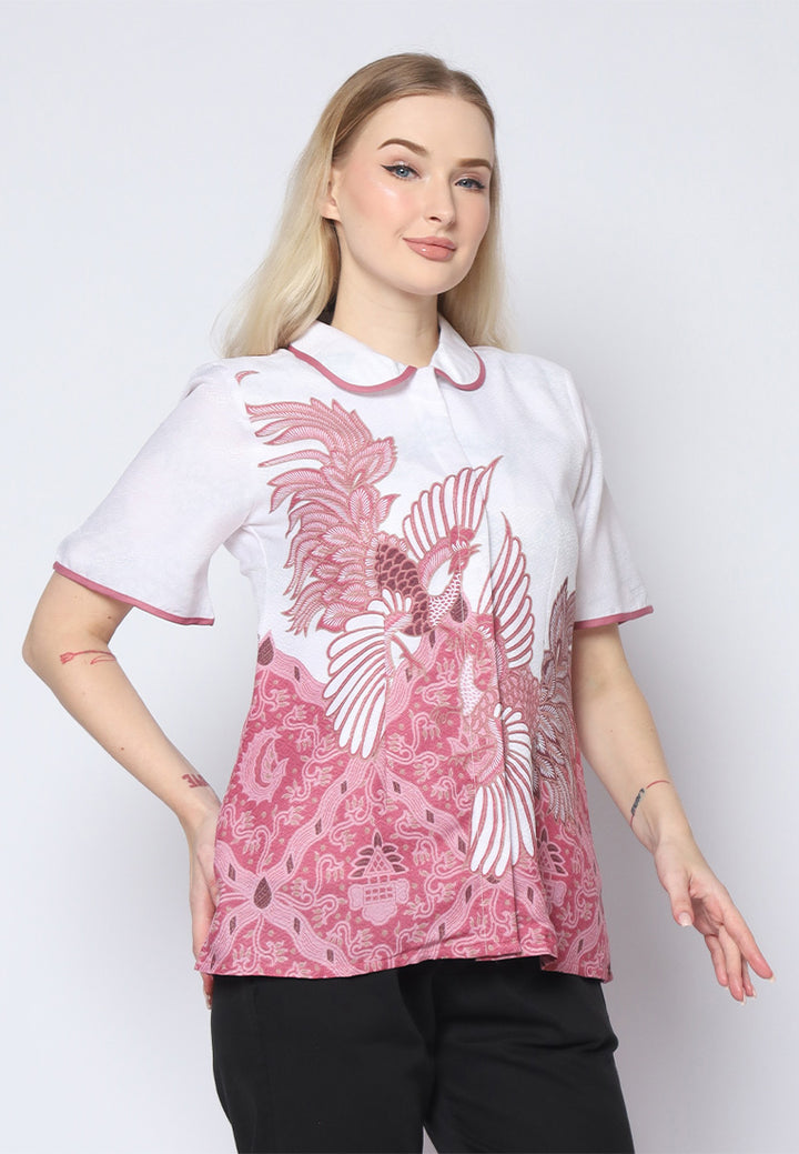 Hadinata Batik Wanita Dobby Blouse Reny Rui