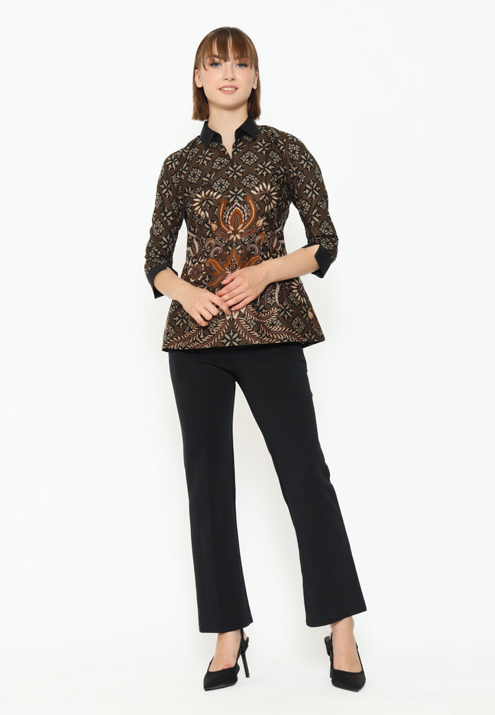 Hadinata Batik Wanita Blouse Nandini Nathan