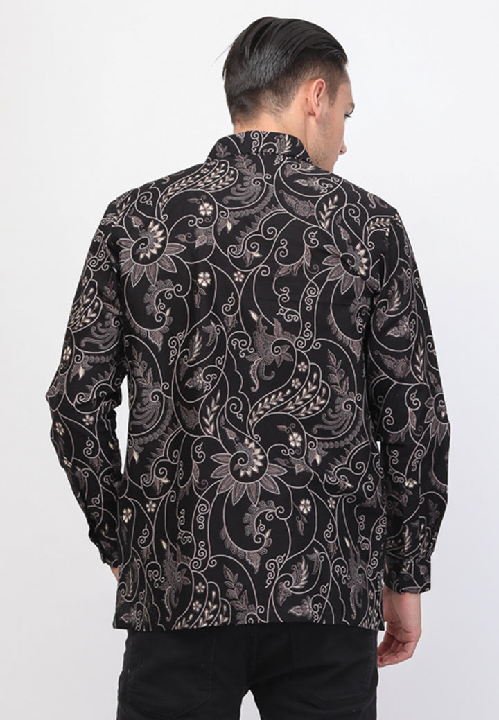 Hadinata Batik Pria Kemeja Panjang Frederick Ayunina