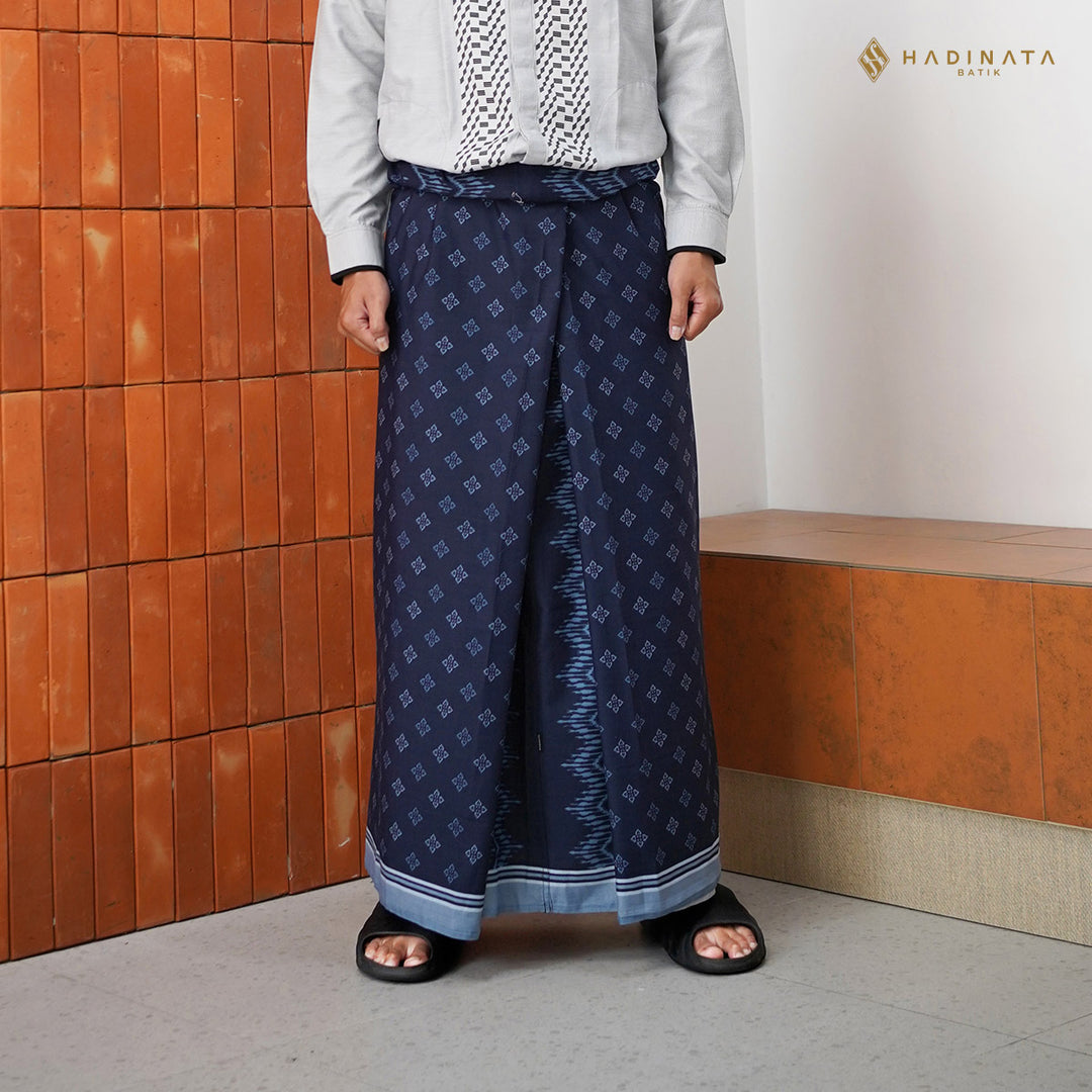 Hadinata Batik Sarung Ayoeb Navy