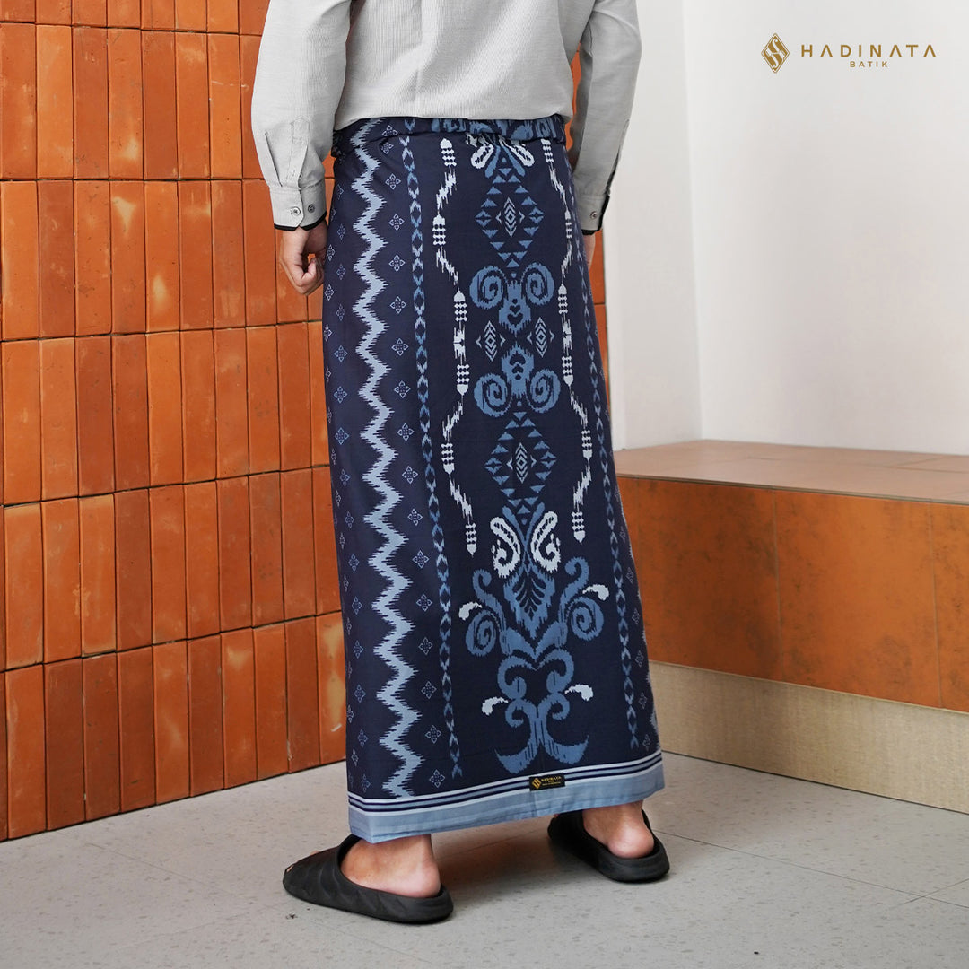 Hadinata Batik Sarung Ayoeb Navy