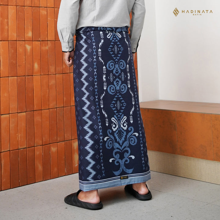 Hadinata Batik Sarung Ayoeb Navy