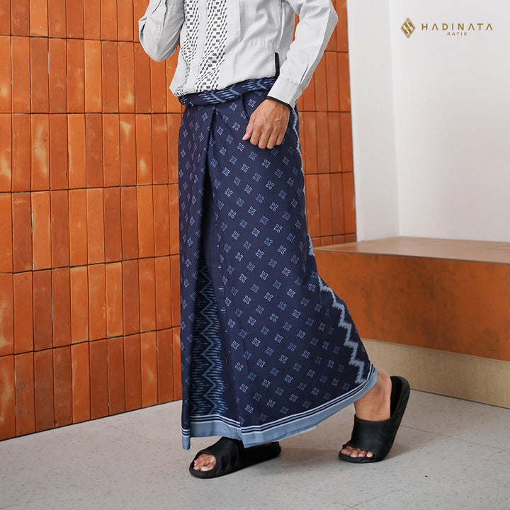 Hadinata Batik Sarung Ayoeb Navy