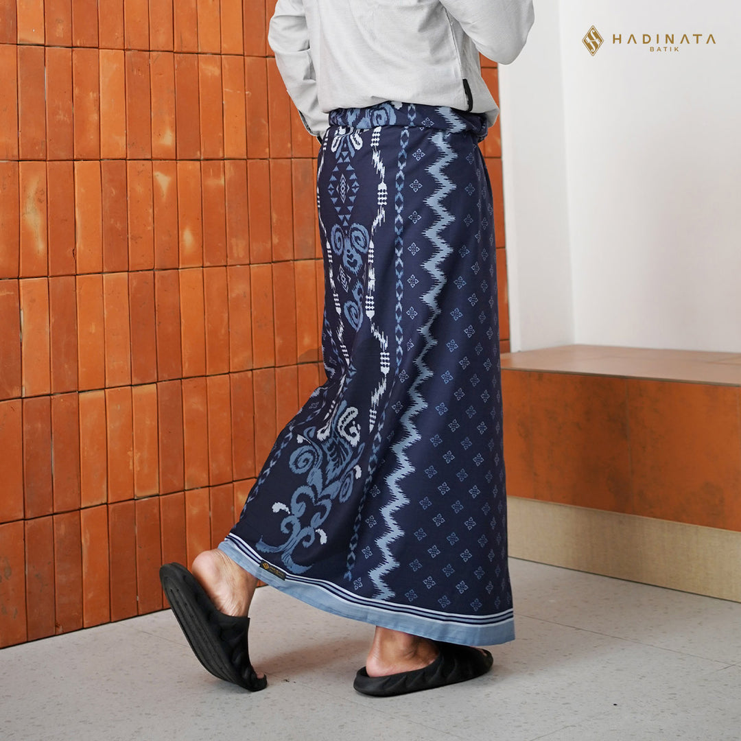 Hadinata Batik Sarung Ayoeb Navy