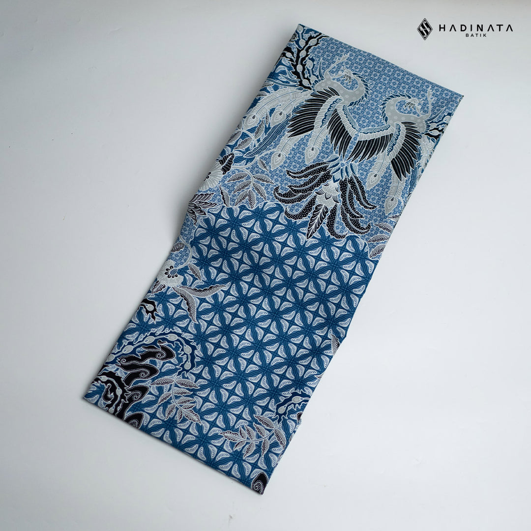 Hadinata Batik Premium Kain Katun Superfine Centana Centani Blue