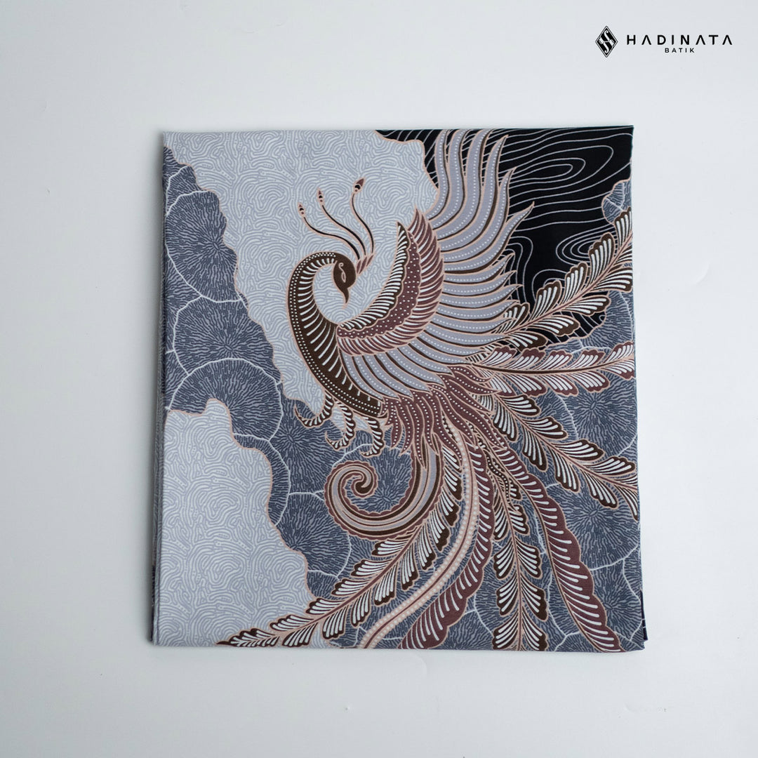 Hadinata Batik Premium Kain Katun Superfine Dharsana Grey