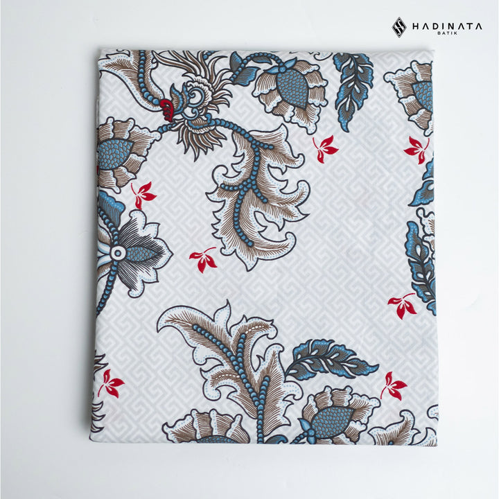 Hadinata Batik Premium Kain Katun Superfine Gracika White