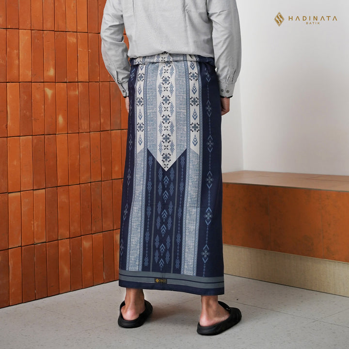 Hadinata Batik Sarung Saskara Navy