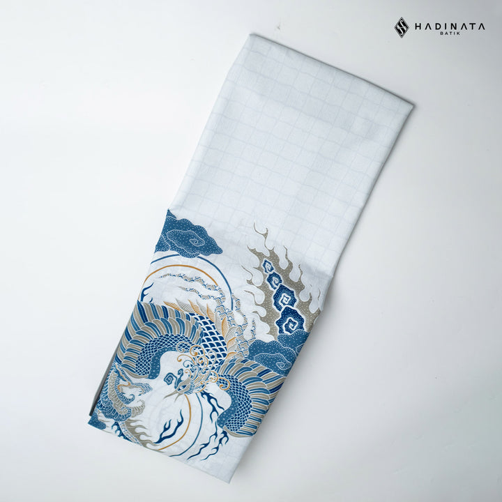 Hadinata Kain Batik Katun Superfine Bhawana White