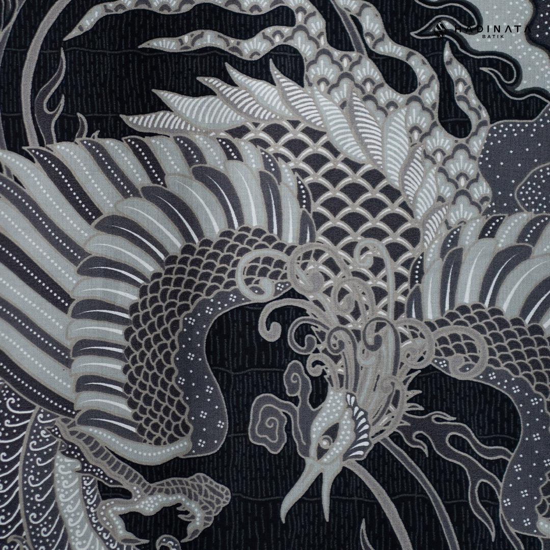 Hadinata Kain Batik Katun Superfine Bhawana Black