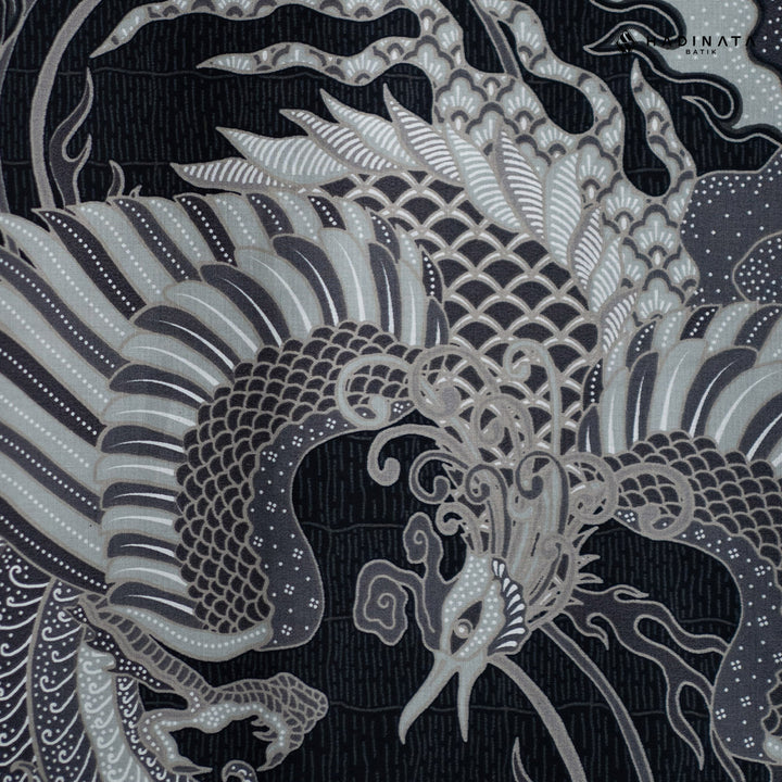 Hadinata Kain Batik Katun Superfine Bhawana Black