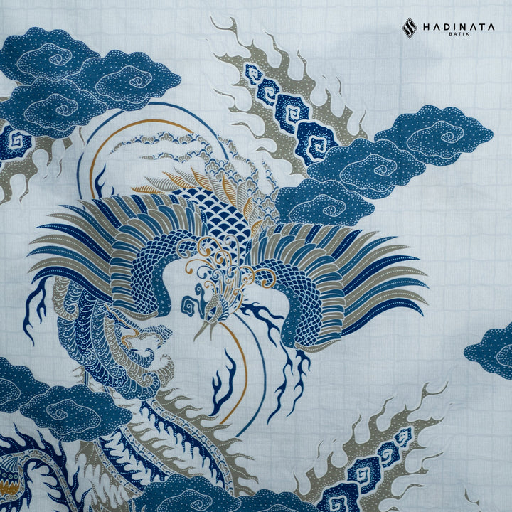 Hadinata Kain Batik Katun Superfine Bhawana White