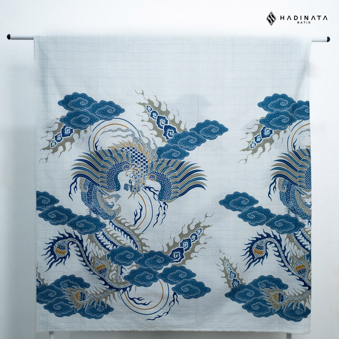 Hadinata Kain Batik Katun Superfine Bhawana White