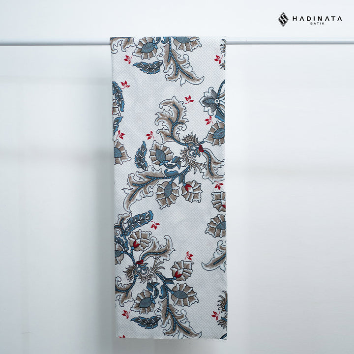 Hadinata Batik Premium Kain Katun Superfine Gracika White