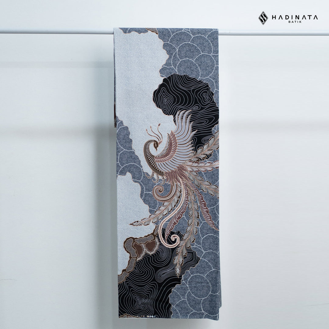 Hadinata Batik Premium Kain Katun Superfine Dharsana Grey