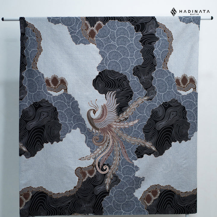 Hadinata Batik Premium Kain Katun Superfine Dharsana Grey