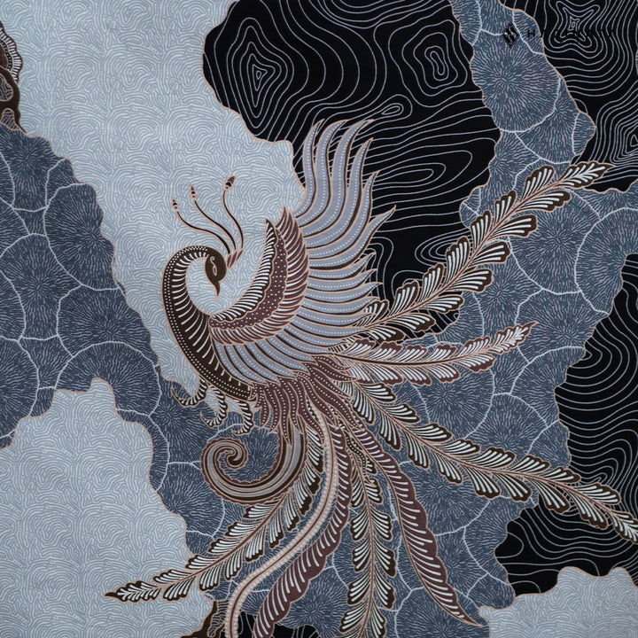 Hadinata Batik Premium Kain Katun Superfine Dharsana Grey