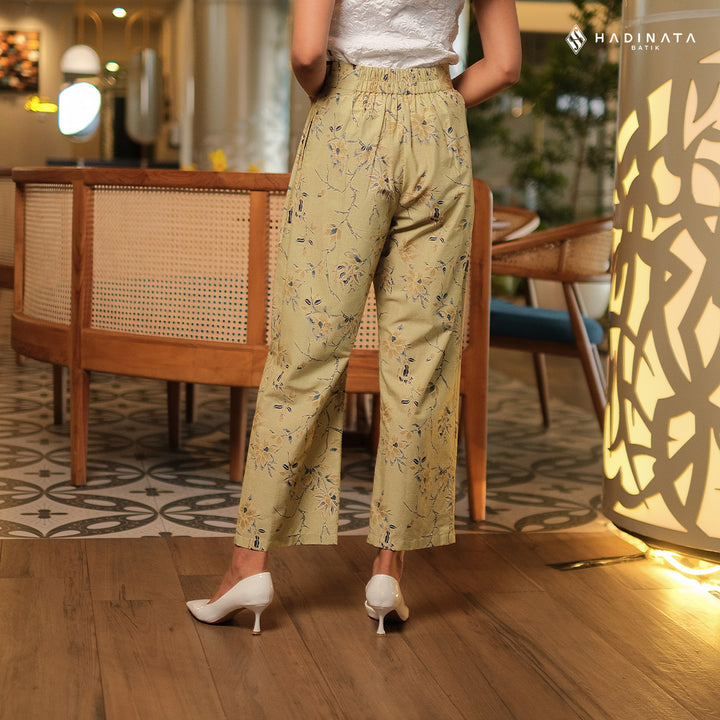 Hadinata Batik Premium Celana Batik Wanita Wardhani Green