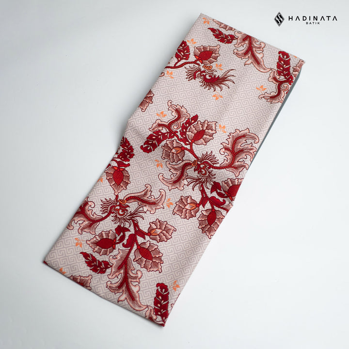 Hadinata Batik Premium Kain Katun Superfine Gracika Red