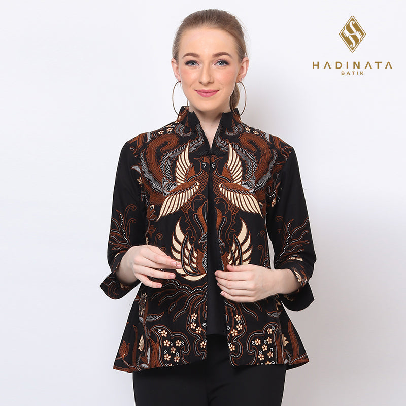 Hadinata Batik Wanita Blouse Pinggala Adelio