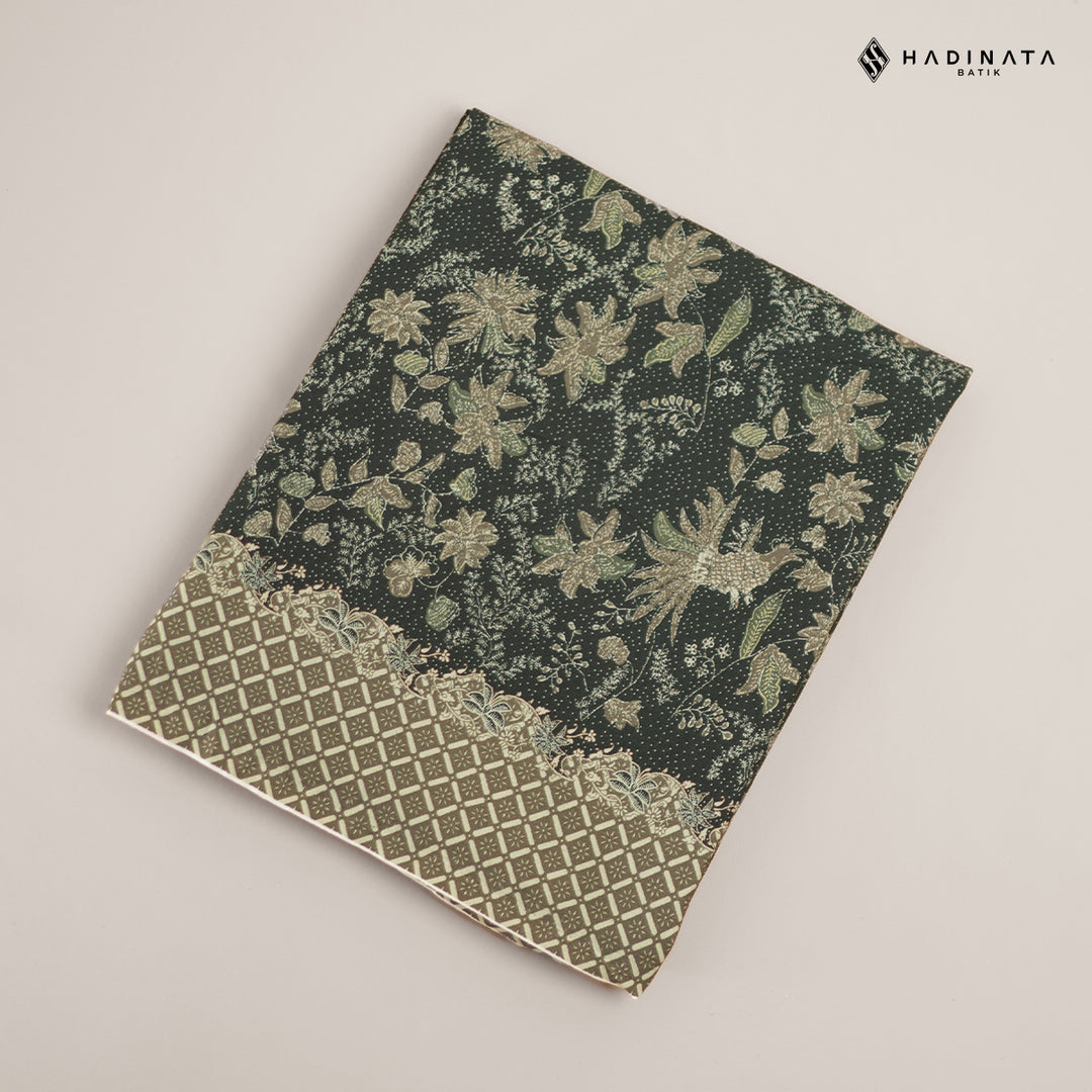 Hadinata Batik Premium Kain Katun Superfine Senandika Green