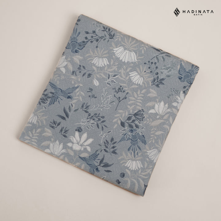 Hadinata Batik Premium Kain Katun Superfine Widuri Grey
