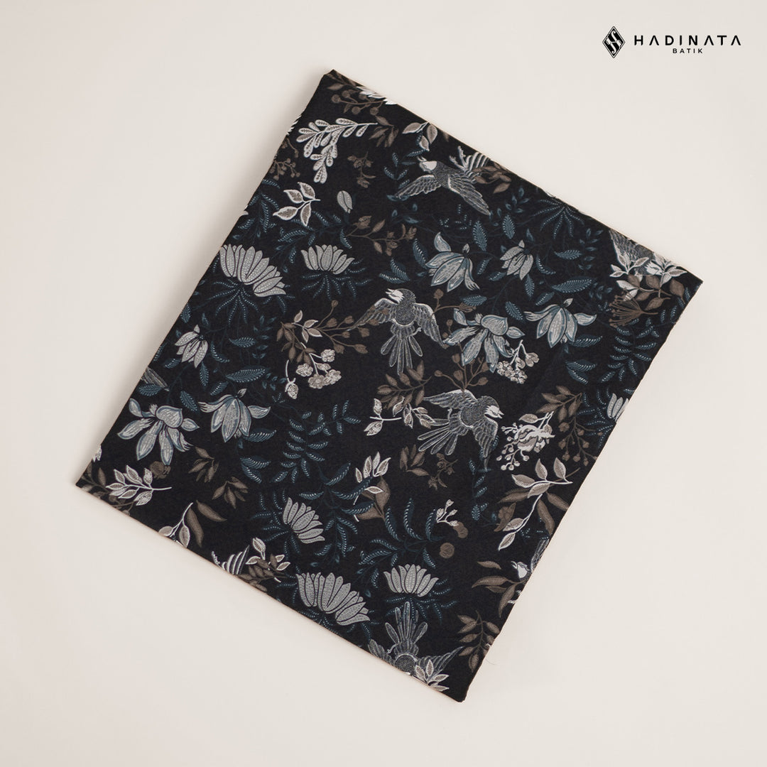 Hadinata Batik Premium Kain Katun Superfine Widuri Black