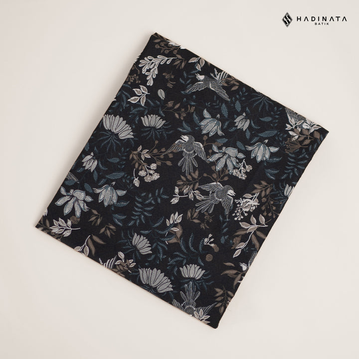 Hadinata Batik Premium Kain Katun Superfine Widuri Black