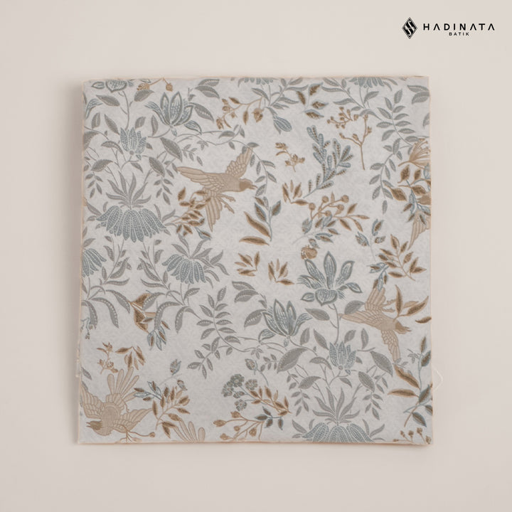 Hadinata Batik Premium Kain Katun Superfine Widuri White