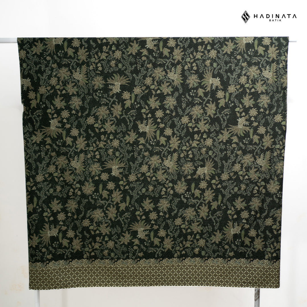 Hadinata Batik Premium Kain Katun Superfine Senandika Green