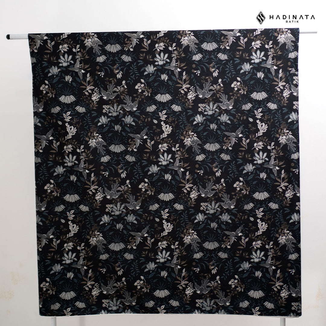 Hadinata Batik Premium Kain Katun Superfine Widuri Black