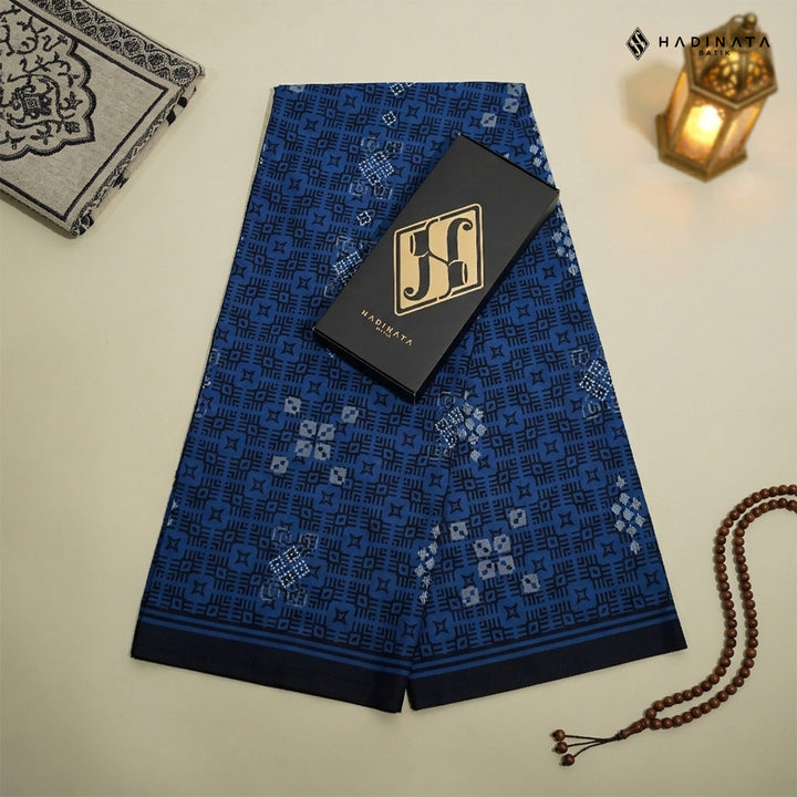 Hadinata Batik Premium Sarung Husein Navy