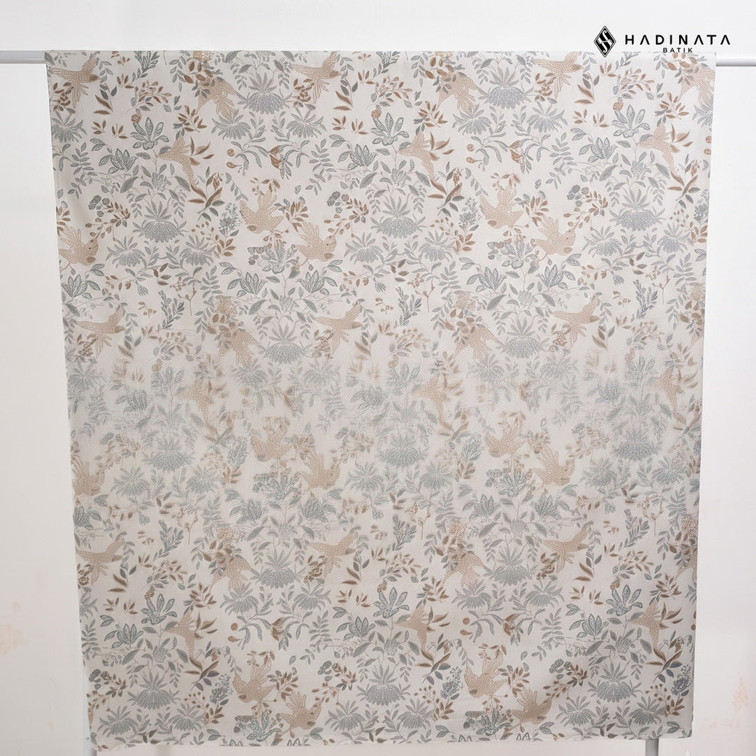 Hadinata Batik Premium Kain Katun Superfine Widuri White