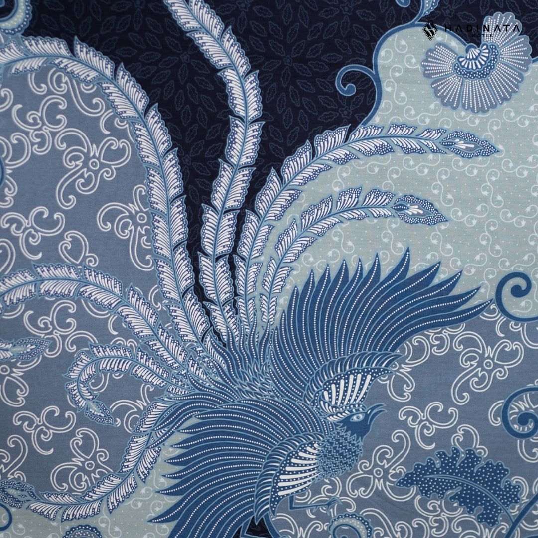 Hadinata Batik Premium Kain Katun Superfine Vargaz Navy