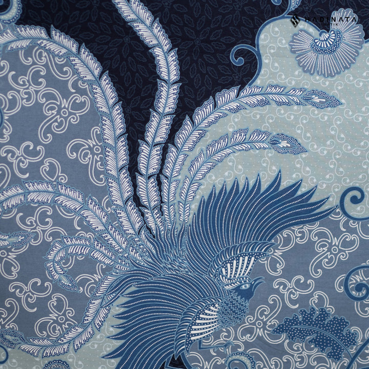 Hadinata Batik Premium Kain Katun Superfine Vargaz Navy
