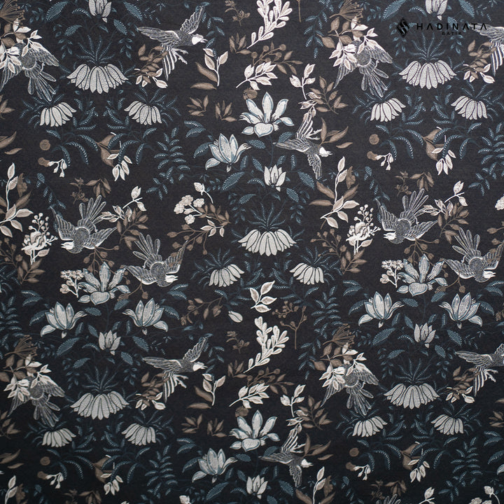 Hadinata Batik Premium Kain Katun Superfine Widuri Black