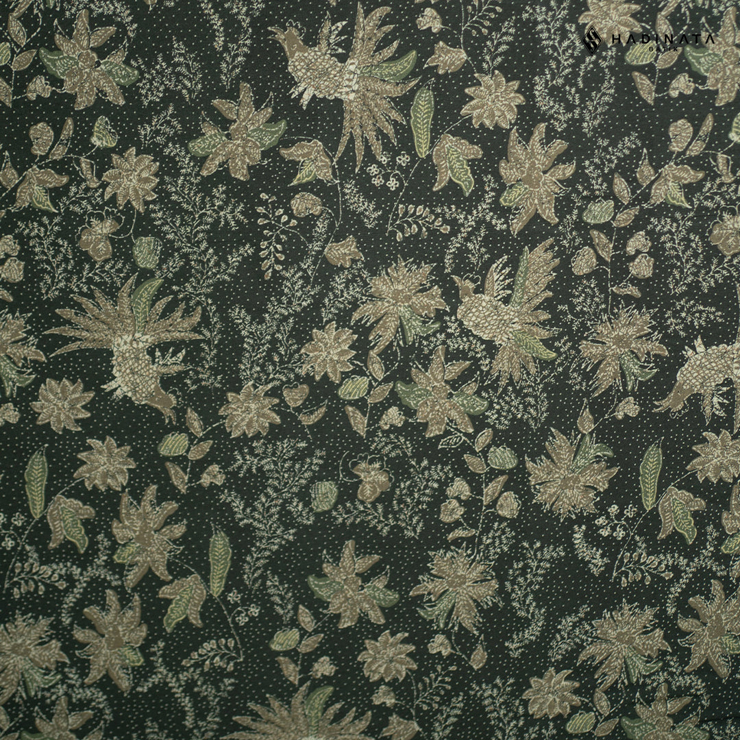 Hadinata Batik Premium Kain Katun Superfine Senandika Green