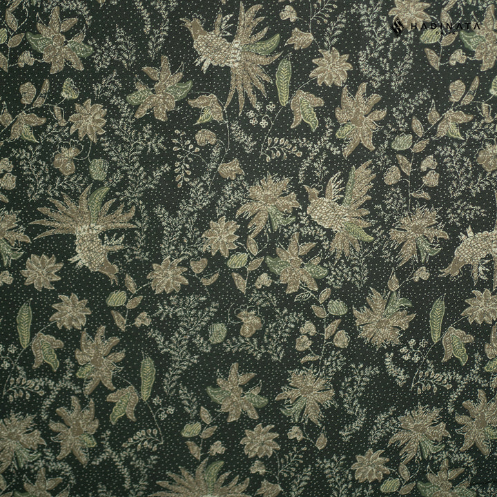 Hadinata Batik Premium Kain Katun Superfine Senandika Green