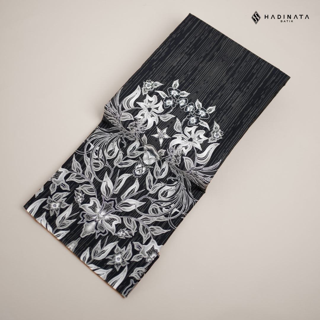Hadinata Batik Premium Kain Katun Superfine Andaru Black